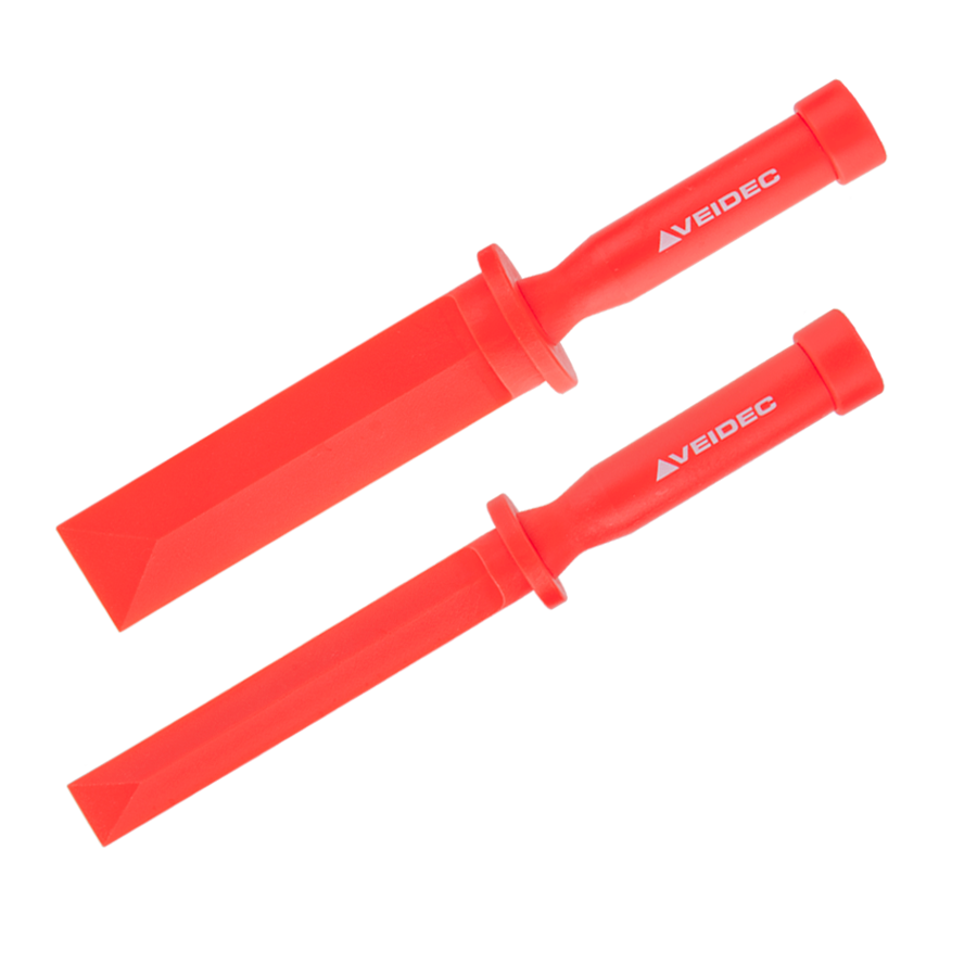 RED SCRAPER Set 2 scrapers