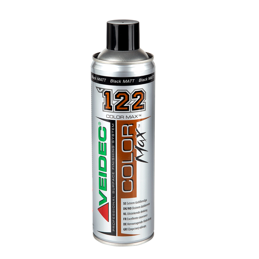 COLOR MAX BLACK MATT 500ml